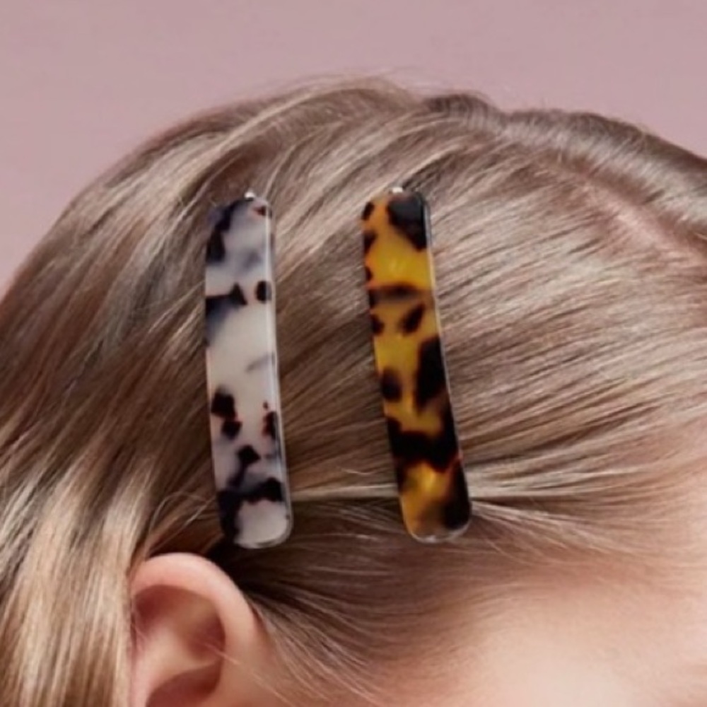 Invisibobble Barrette Havana Mama 2pc Hair Clips Multicolor NIB